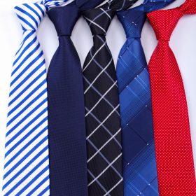 20 style Formal ties business vestidos wedding Classic Men's tie stripe grid 8cm corbatas dress Fashion Accessories men necktie