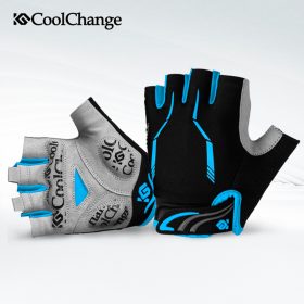 CoolChange Cycling Gloves Half Finger Mens Women's Summer Sports Shockproof Bike Gloves GEL MTB Bicycle Gloves Guantes Ciclismo 5