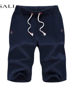 ASALI 2018 Beach Short Men Summer Mens Drawstring Pocket NEW YORK Embroidered Shorts Casual Loose Elastic Short Pants Men K02