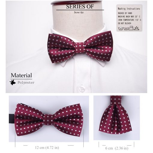 Bowtie men formal necktie boy Men's Fashion business wedding bow tie Male Dress Shirt krawatte legame gift 1
