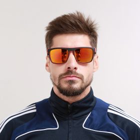 Highly Recommended KDEAM Mirror Polarized Sunglasses Men Square Sport Sun Glasses Women UV gafas de sol With Peanut Case KD156 3