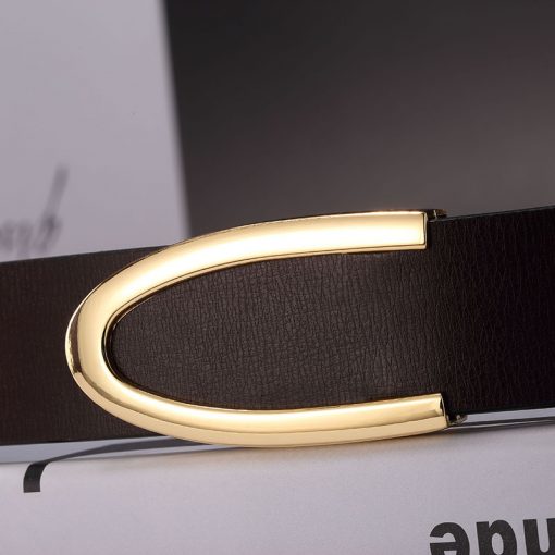 2017 mens belts luxury designer belts men high quality fashion leather belts gold buckle style Brand men strap Cintos Cinturon 4