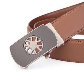 Belts Men Belt Silver Girdle Fashion Automatic Cinturones De Hombres Reversible Buckle 2017 New High Quality Reversible Designer 3