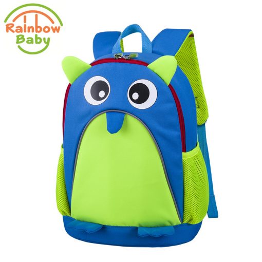 Rainbow Baby Adorkable owl Kids Snack toys Backpack Wearable Breathable Ultra-Light Waterproof Child's School Bags Backpacks 3