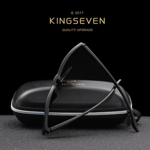 KINGSEVEN Brand Vintage Style Sunglasses Men UV400 Classic Male Square Glasses Driving Travel Eyewear Unisex Gafas Oculos S730 4