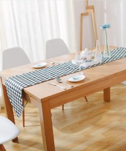 GIANTEX European Style Print Cotton Linen Table Runner Home Decor U1420 1