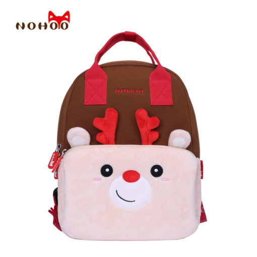 NOHOO Kids Children Backpack Kindergarten Pretty Cartoon Toddler Baby School Bags Gift for Girls School Bags for 3-6 Years Old