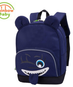 Rainbow Baby Funny Face Boys Girls School Backpack kids baby bag Wearable Breathab Ultra-Light Waterproof Child's Backpack
