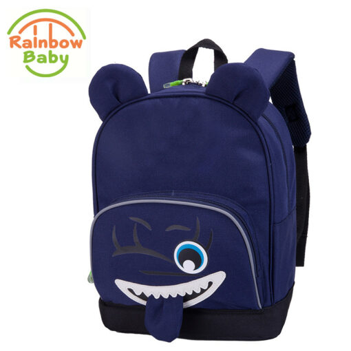 Rainbow Baby Funny Face Boys Girls School Backpack kids baby bag Wearable Breathab Ultra-Light Waterproof Child's Backpack