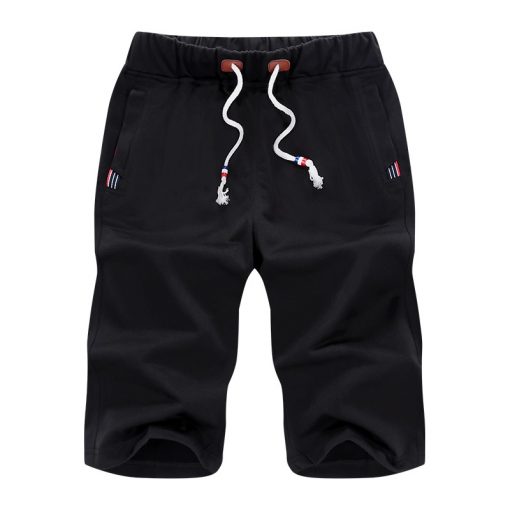 ASALI 2018 Beach Short Men Summer Mens Drawstring Pocket NEW YORK Embroidered Shorts Casual Loose Elastic Short Pants Men K02 2