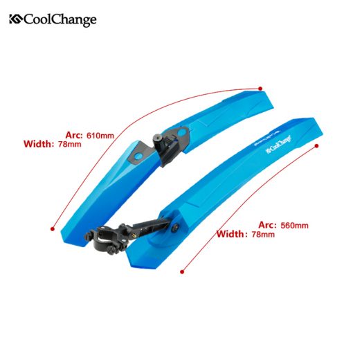 CoolChange Bike Fender Bicycle Fenders Cycling Mountain Mud Guards Mudguard Set 4 Colors 2