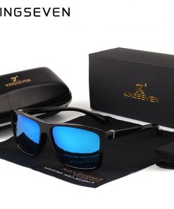 KINGSEVEN Brand Vintage Style Sunglasses Men UV400 Classic Male Square Glasses Driving Travel Eyewear Unisex Gafas Oculos S730 1