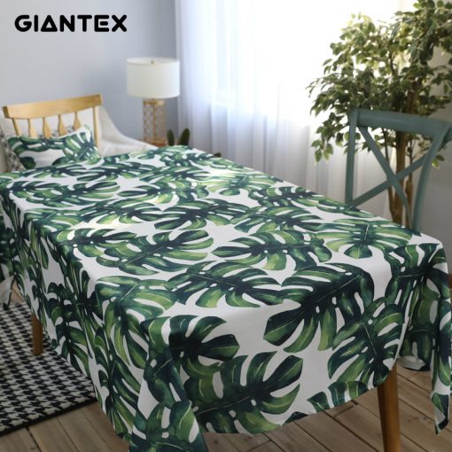 GIANTEX Pastoral Style Decorative Table Cloth Cotton Tablecloth Dining Table Cover For Kitchen Home Decor U1256