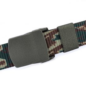 SAN VITALE Automatic Buckle Nylon Belt Male Army Tactical Belt Mens Military Waist Canvas Belts Cummerbunds High Quality Strap 2
