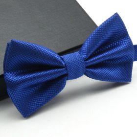 20 Colors  Solid Fashion Bowties Groom Men Colourful Plaid Cravat gravata Male Marriage Butterfly Wedding Bow ties 4