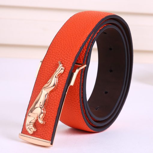 2017 New Fashion PU leather men's belt woman fashion luxury brand designer belts for male Top quality strap female free shipping 5