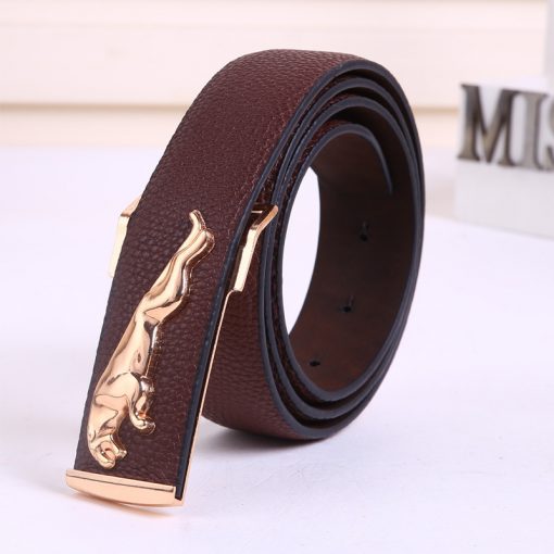 2017 New Fashion PU leather men's belt woman fashion luxury brand designer belts for male Top quality strap female free shipping 4