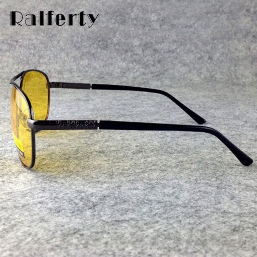 Ralferty Yellow Polarized Sunglasses Men Women Night Vision Goggles Driving Glasses Driver Aviation Polaroid Sun Glasses UV400 4