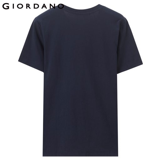 Giordano Men Graphic Tee Summer Funny Printed Tshirt Man 100% Cotton T Shirt For Men Slim Fit Short Sleeve Tops Male 3