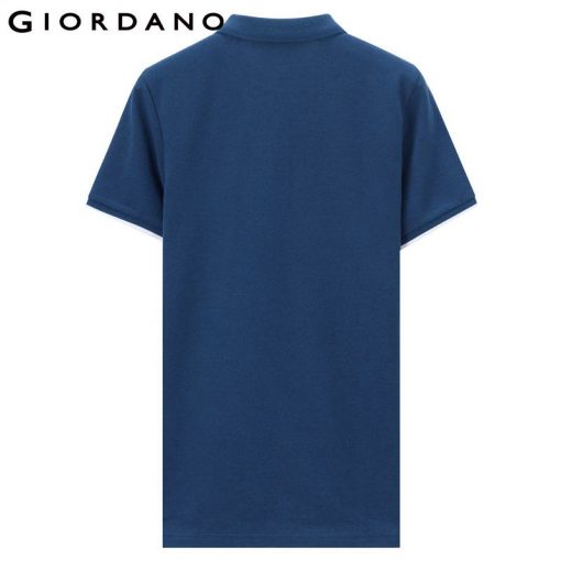 Giordano Men Polo Lion Embroidery Pattern Polo Short Sleeves Flat Collar Homme Polo Shirt Brand Fashion New Arrival 3