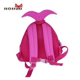 NOHOO Cartoon Mermaid Children School Bags Cute Waterproof School Backpack for Girls Toddler Book Bag Kindergarten Rucksacks 4