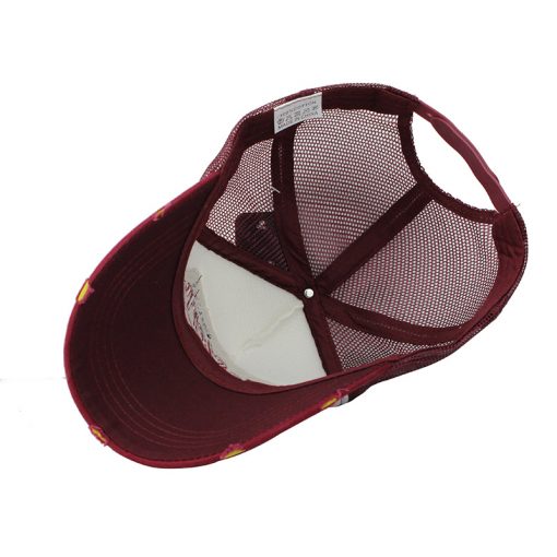 [FLB] Summer Baseball Cap Embroidery Mesh Cap Hats For Men Women Gorras Hombre hats Casual Hip Hop Caps Dad Casquette F207  5