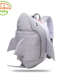 Rainbow Baby 3D Model Shark Kids & Babys Bags Anti Lost School Bags for 2-8 Years Boys and Girls Bagpack Waterproof Backpack