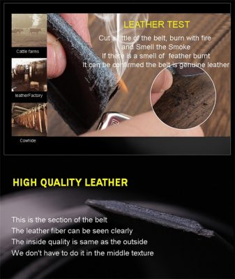 2018 new Brand men's fashion Luxury belts for men cowhide leather Belts for man designer automatic belt for jeans free shipping 5
