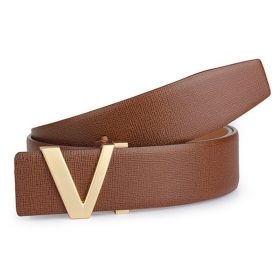 Belt 2016 Hot sale Fashion Cowhide Leather men belt Designer Luxury Famous Brand High quality buckle men Belts for business men 4