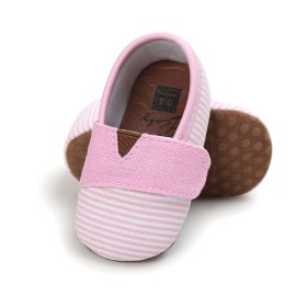WONBO 2018 Autumn New Design Baby Shoes Gingham Cotton Hook & Loop First Walkers 4