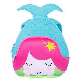 NOHOO Cartoon Mermaid Children School Bags Cute Waterproof School Backpack for Girls Toddler Book Bag Kindergarten Rucksacks 1