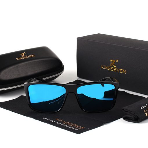 KINGSEVEN Brand Vintage Style Sunglasses Men UV400 Classic Male Square Glasses Driving Travel Eyewear Unisex Gafas Oculos S730 2