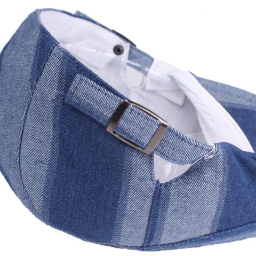 [AETRENDS] 2018 New Fashion Blue Denim Beret Hats for Men Outdoor Casual Berets Caps Z-6395 4