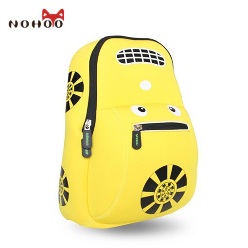 NOHOO Waterproof School Bags for Teenagers Car Pattern Fashion Children Backpack Large Capacity Kids Backpack School for Boy 5