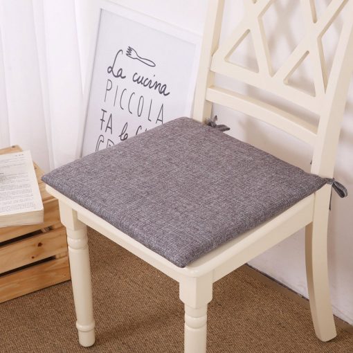 GIANTEX Japanese Style Simple Linen Solid Color Cushion Home Office Sofa Decor Chair Pad Seat Cushion Chair Cushion U1535 1