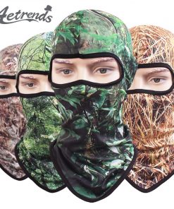 [AETRENDS] 2018 Camouflage Milk Ice Silk Neck Face Mask Balaclavas Caps Cycling Skullies Windproof Motorcycle Hats Z-6376