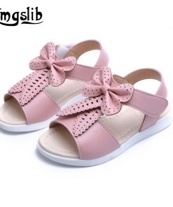 Girls leather party shoes PU Leather bowknot Princess toddler Girls Casual Shoes Girl Sweet Princess Shoes Baby Dance Shoes