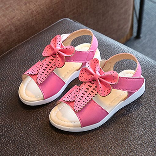 Girls leather party shoes PU Leather bowknot Princess toddler Girls Casual Shoes Girl Sweet Princess Shoes Baby Dance Shoes 2