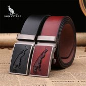 2018 new Brand men's fashion Luxury belts for men cowhide leather Belts for man designer automatic belt for jeans free shipping 1