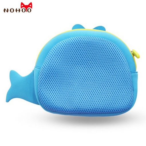 NOHOO Whale Mini Crossbody Bag Waterproof Neoprene Shoulder Bags For Girls Boys School Messenger Bags For Kids 2