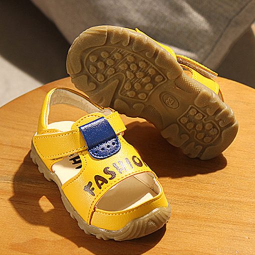 Summer Sandals Kids New Quality Leather Sandals Boy Children Shoes Non-slip Beach Sandals Kids Shoes for Girl 2018 Boys Shoes 3