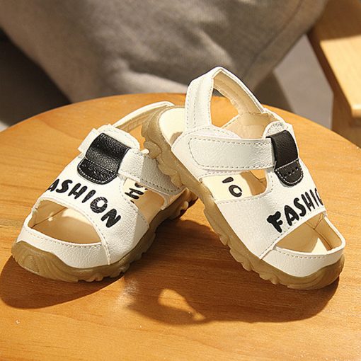 Summer Sandals Kids New Quality Leather Sandals Boy Children Shoes Non-slip Beach Sandals Kids Shoes for Girl 2018 Boys Shoes 4