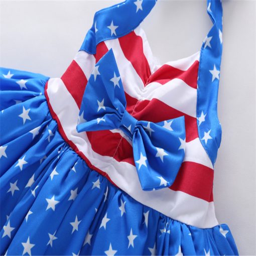 COSPOT 4th July Dresses Baby Girl Clothes Girl Summer Independence Day Dress Fourth of July Girls Clothes Dress 2018 New E43 3