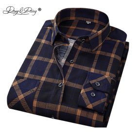DAVYDAISY New Arrival Men Shirt Long Sleeved Assorted Classical Plaid Male Shirts Brand Clothing Casual Shirt Man DS011