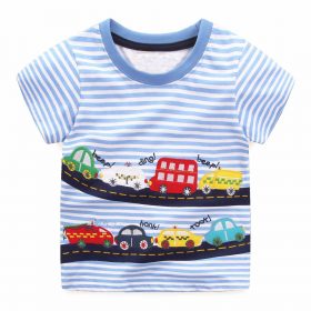 Boys Tops Summer 2018 Brand Children T shirts Boys Clothes Kids Tee Shirt Fille 100% Cotton Character Print Baby Boy Clothing 1
