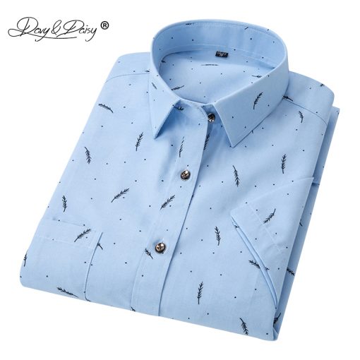 DAVYDAISY Hot Sale 2018 Summer Men Shirt Short Sleeved Fashion Floral Printing Male Shirts Brand Clothing Casual Shirt Man DS116