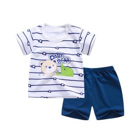 Cartoon Baby Boy Clothing Set Summer 2018 New Style Infant Clothes Baby Girls Clothing Cotton Short آستین Baby Boy Clothes 5