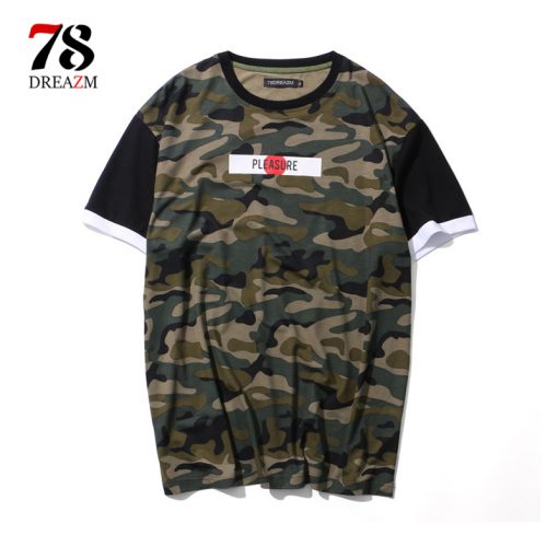 2018 cotton t shirts mens new summer street wear hip hop T-SHIRTS brand fashion zipper on sleeve t-shirts pure color