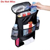 Selling Auto Food Beverage Storage Organizer Bag Nsulated Container Basket Picnic Lunch Dinner Bag Ice Pack Cooler Item Product