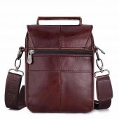 FUZHINIAO Zipper Design Men Travel Bags Genuine Leather Messenger Bag For Fashion High Quality Cross Body Shoulder Bags Small 1